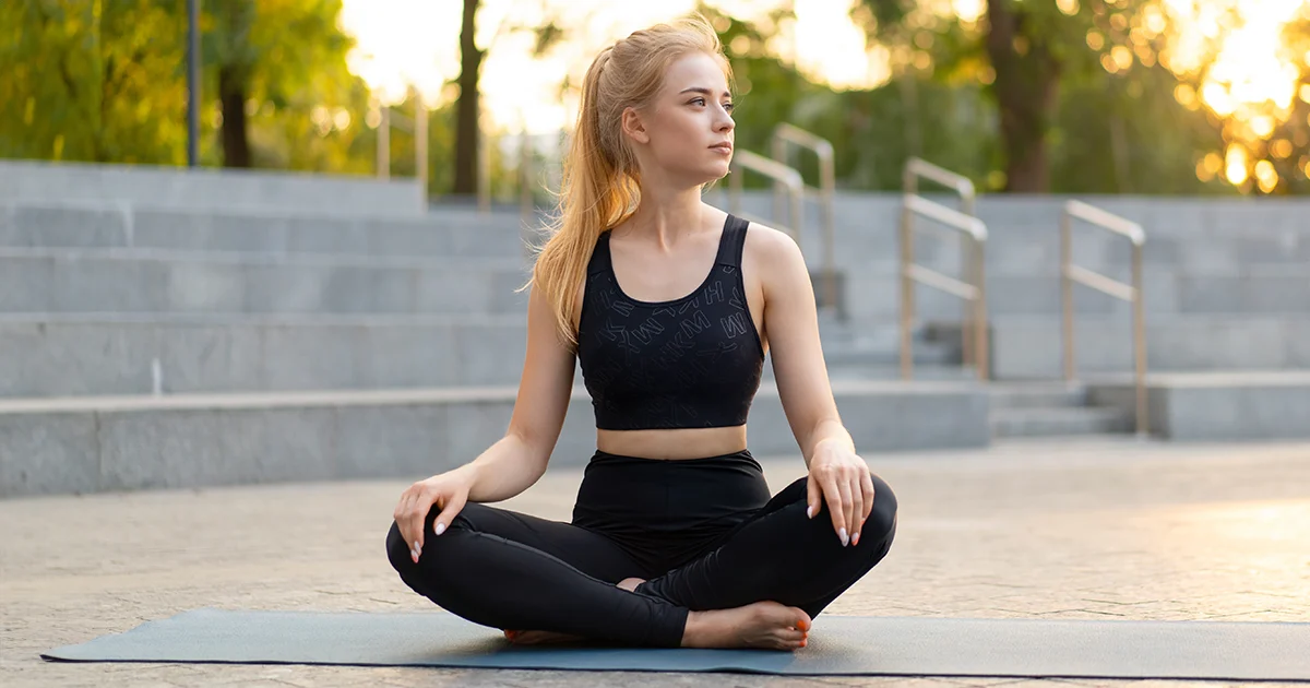 Siddhasana Perfekter Sitz